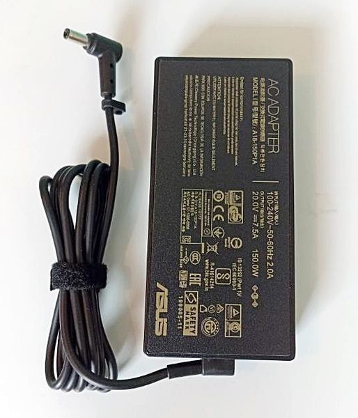 150W oplader Asus TUF FX505DU, FX505GT, FX705GT, FX705DU, Rog Strix GL531GT, GL731GT, A18-150P1A, ADP-150CH B, 20V 7,5A  (6,0x3,7) mm AS-150W-6037 фото