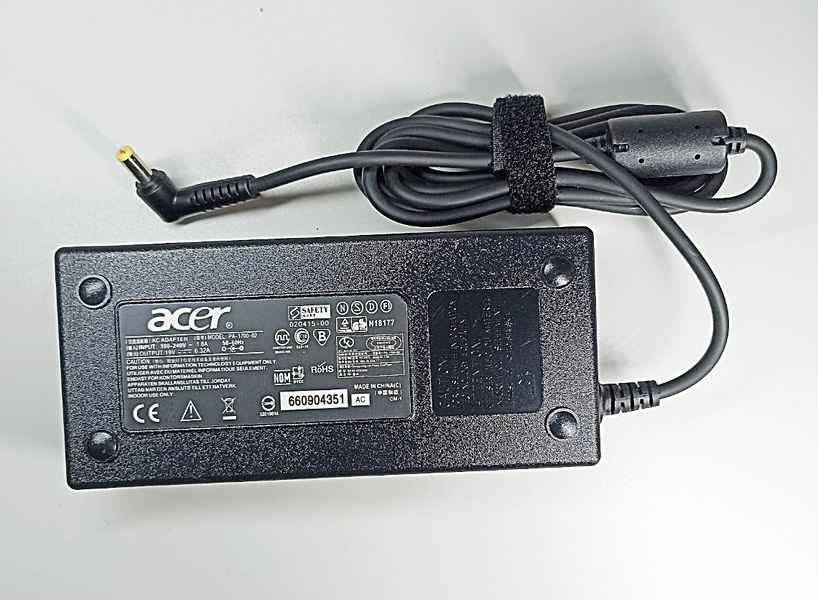 Oplader voor Acer laptop 19V 6.32A 120W A120A003L A11-120P1A adapter voor Acer Aspire V3-771G-9441 met 5.5x1.7mm pin  PA-1700-02 фото