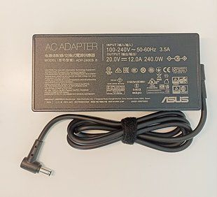 Oplader voor laptop Asus ROG Strix G15 G513QM G17 G713QM G713QR 20V 12A (240W) ROG Strix LITTEKEN 15 G533 17 G733 ROG Zephyrus M16 GU603 ADP-240EB adapter met (6.0x3.7)mm connector P0007 фото