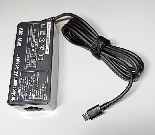 Oplader voor laptop Lenovo met type-C connector 65W adapter geschit voor Lenovo ThinkPad T495 T495s T480 T480s T490 T490s T580 T580p T590 L380 L480 X280 X390 P52s P53s E480 E580 ADLX65YCC3D ADLX65YLC3D P0008 фото