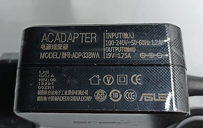 ASUS 33W 19V 1.75A originele Oplader  voor Asus  C200MA C300MA X102 F102 X202E F200 R200 ADP-40TH EXA1206CH AD89032 ADP-33BWA фото