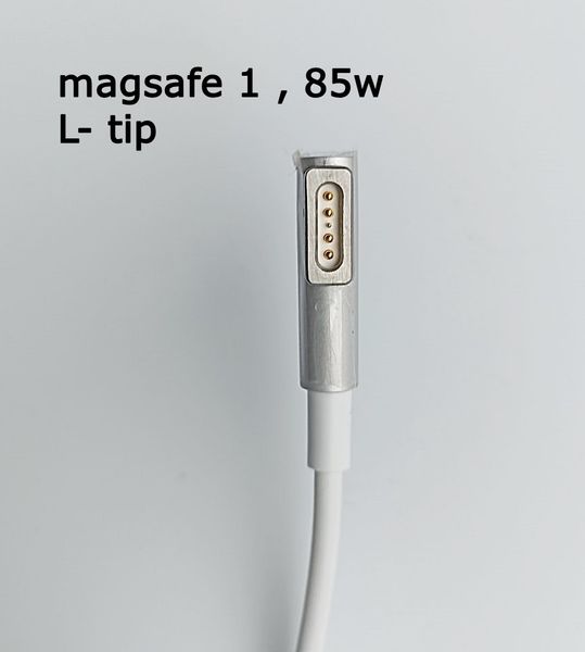 Oplader Magsafe 1, 85w voor MacBook Pro A1343, A1222, A1290, A1172 MacBook Pro 15”/17” adapter 85 W, L-tip MAGSAFE-1-85W фото