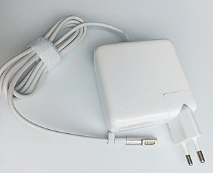 Oplader voor MacBook 13&Prime; A1184, A1344, A1330, L-tip, 60W Magsafe 1 MAGSAFE-1-60W фото