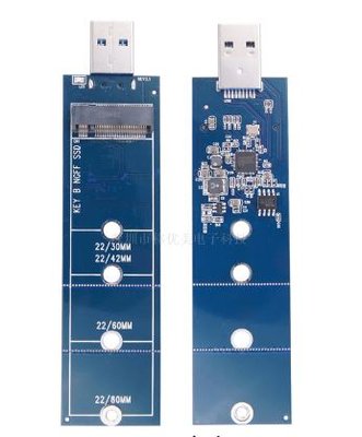 M.2 SSD naar USB 3.0-adapter M2B80BXY фото