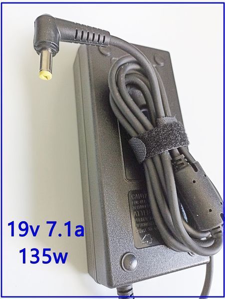 135W laptop oplader geschikt voor Acer Nitro 5 AN515-45-R6XD 19v 7.1a adapter met (5.5x1.7)mm connector AC-135W-5517 фото