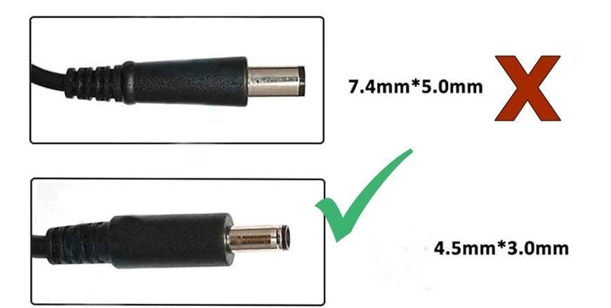45W oplader voor Dell laptop 19.5V 2.31a ultraslank voedingsadapter voor Dell XPS 13 9333 9343 9350 9360 9370 HK45NM140 met (4.5x3.0)mm connector DE-45W-4530USL фото
