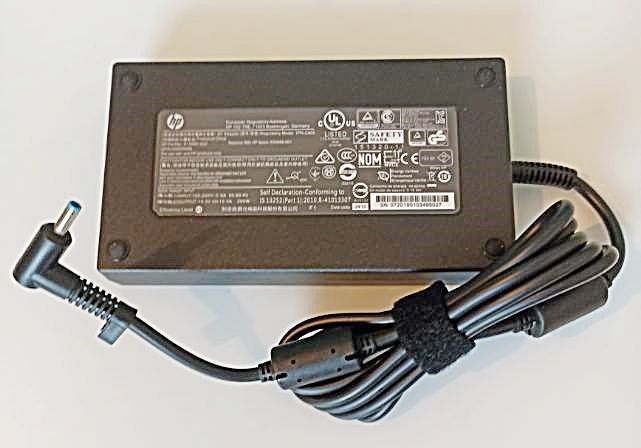 200W Adapter 928429-002, TPN-DA10 oplader voor HP ZBook 17 G5, HP OMEN 15, 15t, HP OMEN 17, 17t, TPN-CA03, ADP-200HB B HP-200W-4530SQ фото