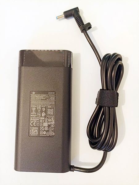 HP 200W oplader voor ZBook 17 G5, OMEN 15, OMEN 17, ADP-200HB B HP-200W-4530SL фото