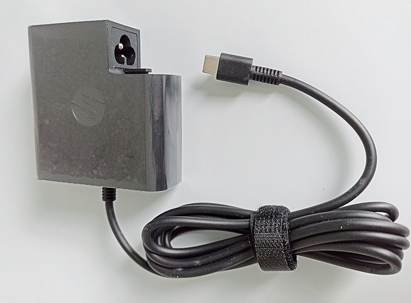 HP 65W USB-C-oplader voor HP Spectre x360 13-AE015DX, TPN-CA06-adapter TPN-CA06 фото